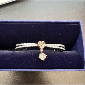 Swarovski Lifelong Heart Bangle
